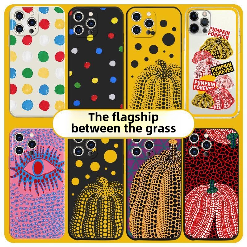 草间弥生手机壳南瓜适用