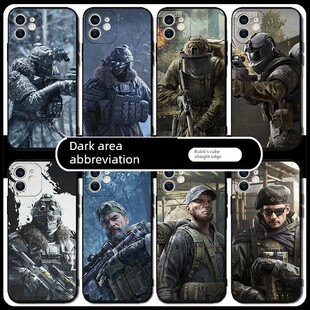 暗区突围手机壳适用苹果16pro游戏适用opporeno12周边适用荣耀200白狼连队适用vivox100s适用华为Pura70ultra