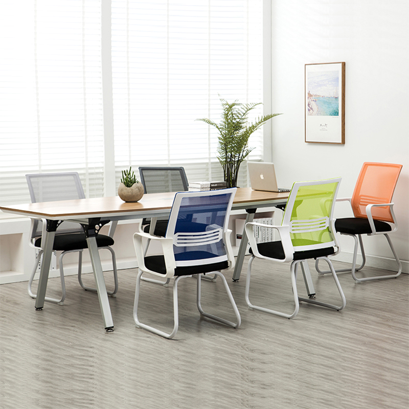 办公室网椅透气弓形会议座椅