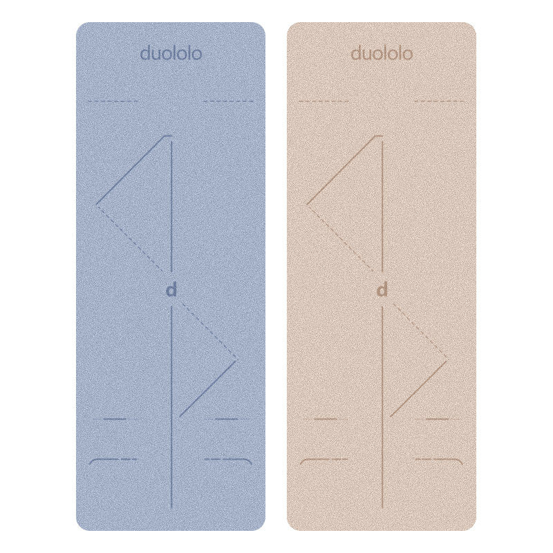 升级全新一代高固皮耐磨PU天然橡胶lolo版防滑瑜伽垫代发包邮 - 东莞市祺晋体育工厂店出品