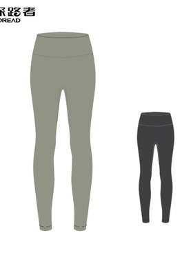 探路者 春夏女式打底裤户外跑步运动瑜伽裤TAMMAM82568