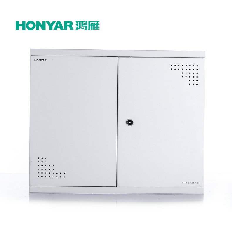 鸿雁双开门别墅型550*450弱电箱