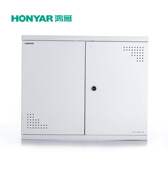 400 420 鸿雁弱电箱家用信息布线 线多光纤入户双门大号别墅型550