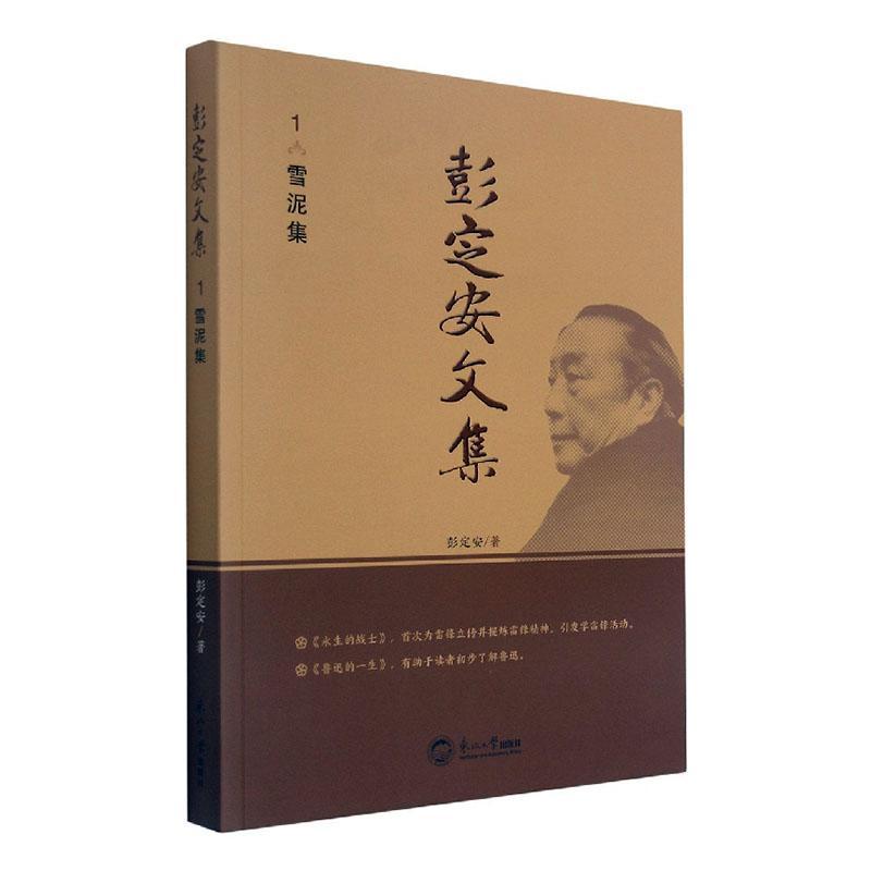 全新正版 彭定安文集(1雪泥集)彭定安东北大学出版社有限公司社会科学文集鲁迅人物研究文集现货