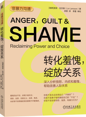 国图书店正版 非暴力沟通 转化羞愧,绽放关系 (瑞典)丽芙·拉尔森 9787111713890 机械工业出版社
