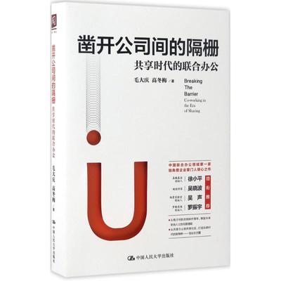 国图书店正版 凿开公司间的隔栅 毛大庆, 高冬梅著 9787300239293 中国人民大学出版社
