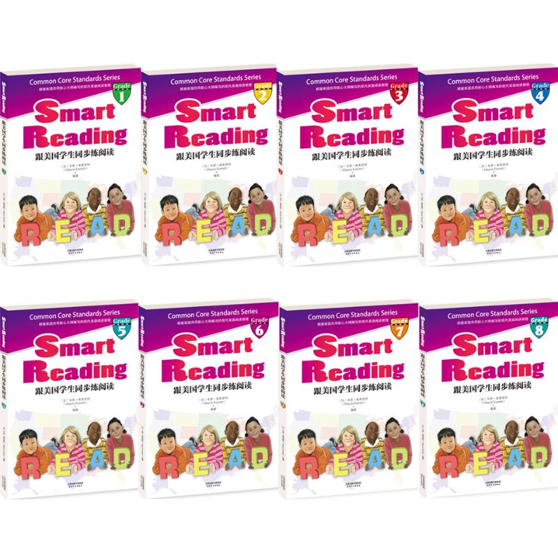 国图书店正版 跟美国学生同步练阅读(1-8) (加)韦恩·埃弗里特 著 9787201124209 天津人民出版社