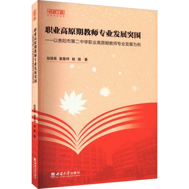 全新正版职业高原期教师专业发展突围:以贵阳市中学职业高原期教师专业发展为例段丽英西南大学出版社现货