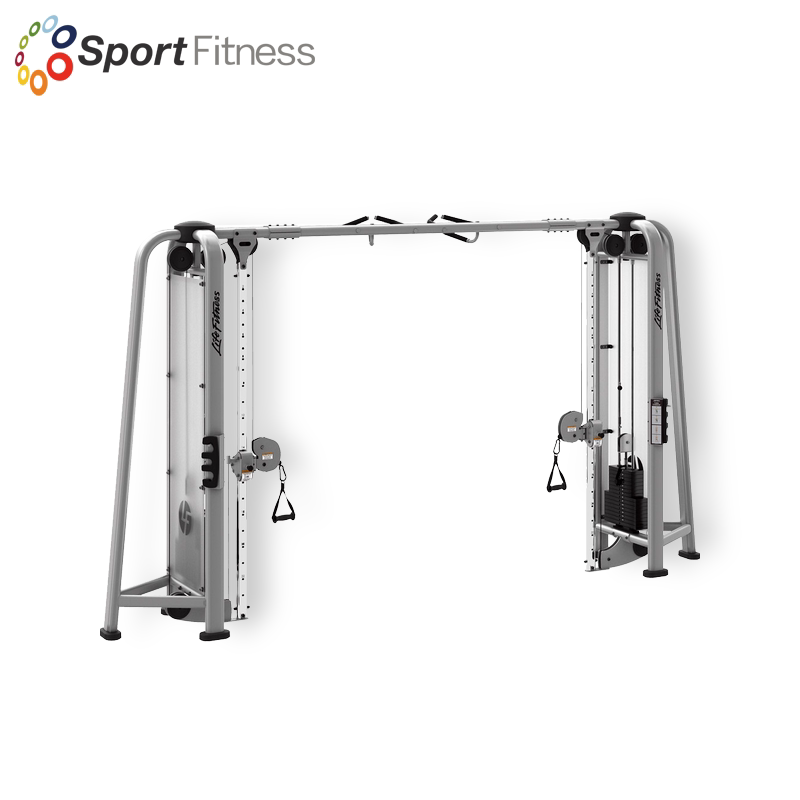 力健可调式十字架拉力训练器龙门架健身房商用器械大飞鸟训练器
