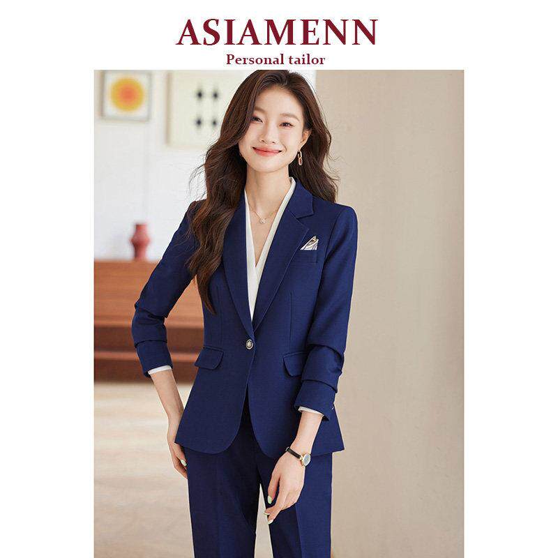 商务西装套装女2025秋冬新款高级感小个子正装时尚气质西服职业装