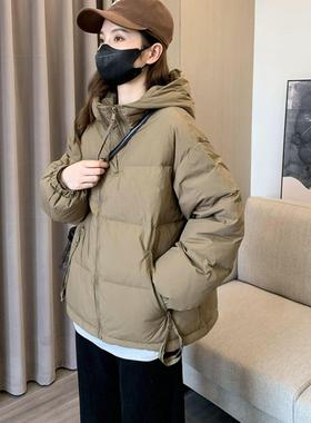 LILY MOST羽绒服女冬季2025年白鸭绒高级感短款小个子外套