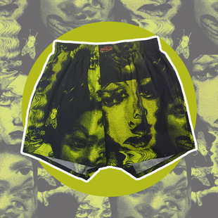 男睡裤 短四角家居卡通宽松阿罗裤 夏季 纯棉薄款 男纯棉 男内裤 BRINK