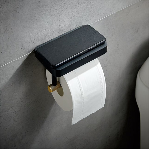 纸巾架全铜马桶边浴室手机厕纸架