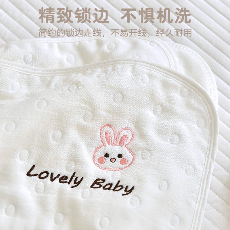 新生婴儿纯棉纱布包巾初