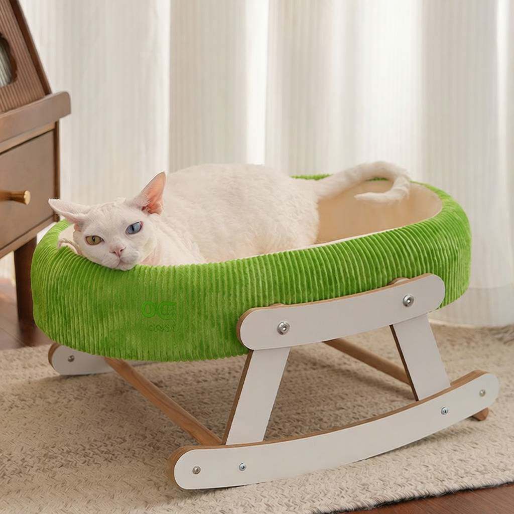 猫窝猫凉席摇床猫床猫吊床吊篮宠物窝猫用品四季通用猫笼子猫别墅