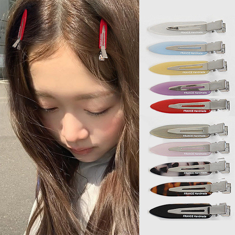 简约无痕发夹可爱少女百搭化妆夹侧边刘海碎发2026新款发饰高级感