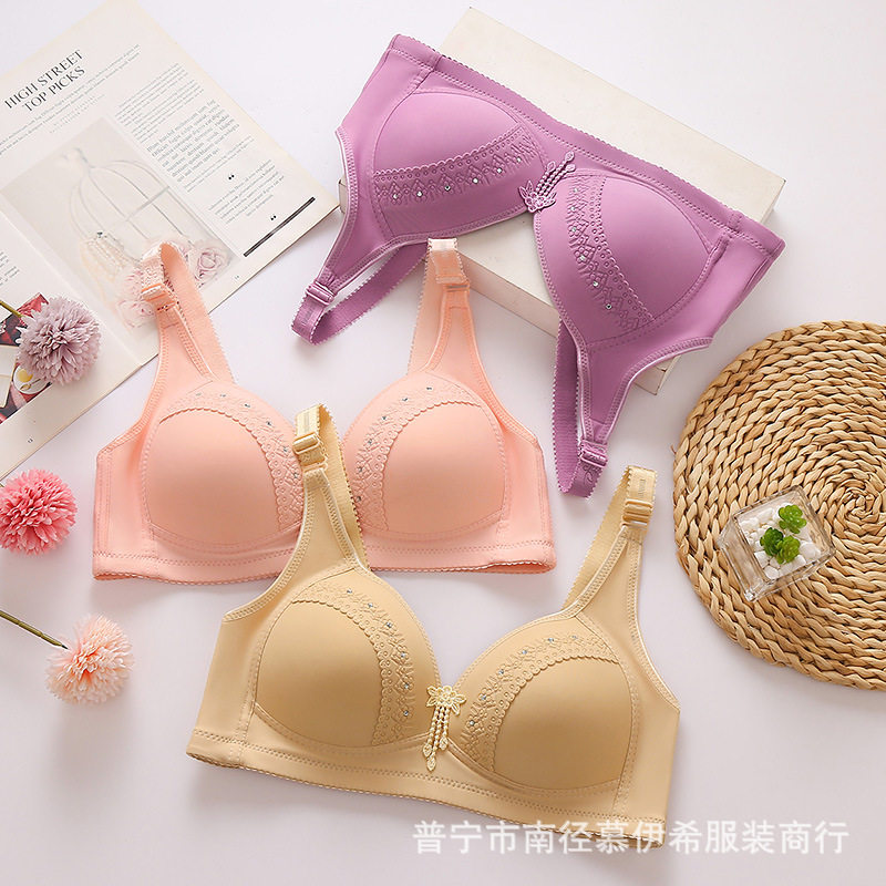 大码女士文胸聚拢上托防