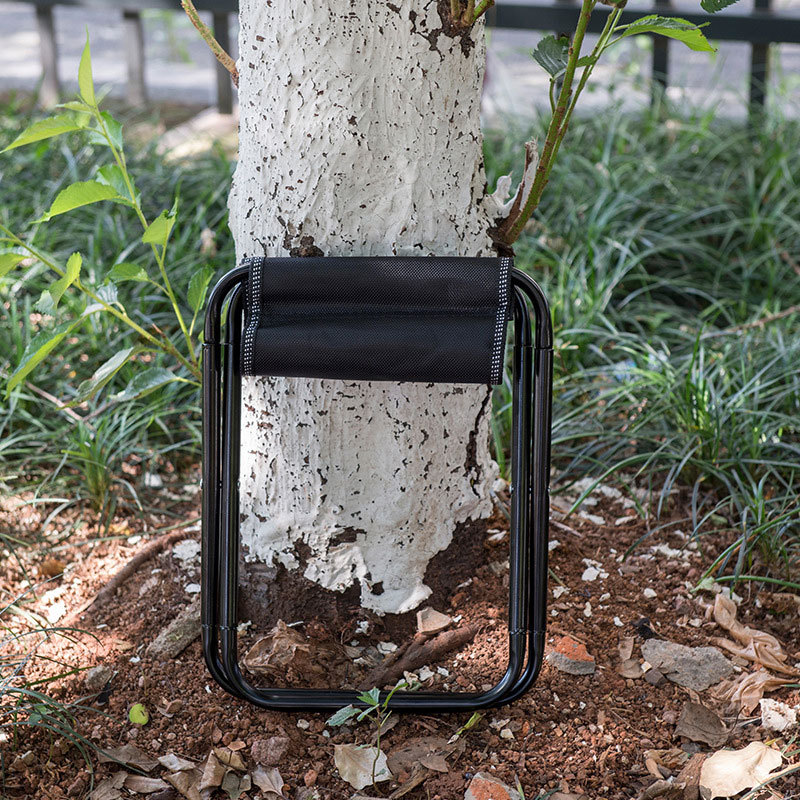 折叠马扎户外便捷钓鱼凳露营装备折叠凳子无座排队不锈钢小板凳