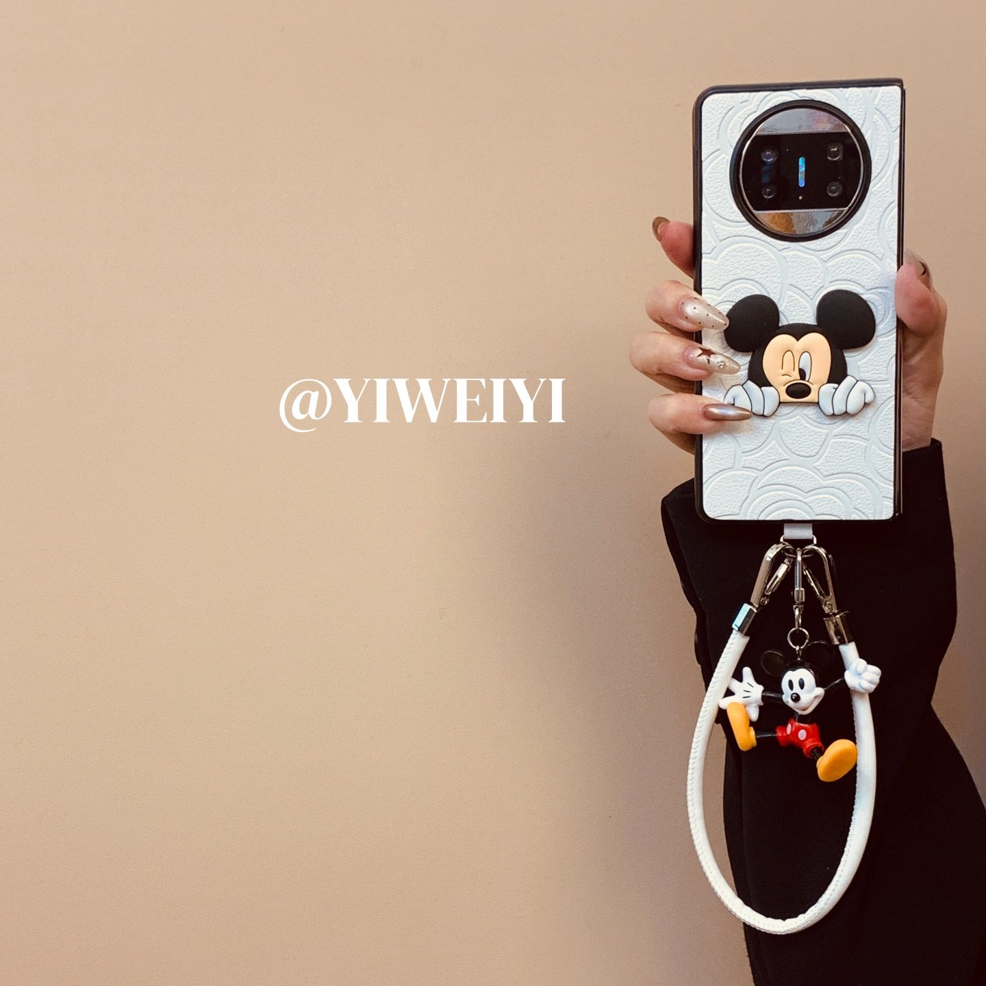 适用于华为手机壳折叠屏手提挂件