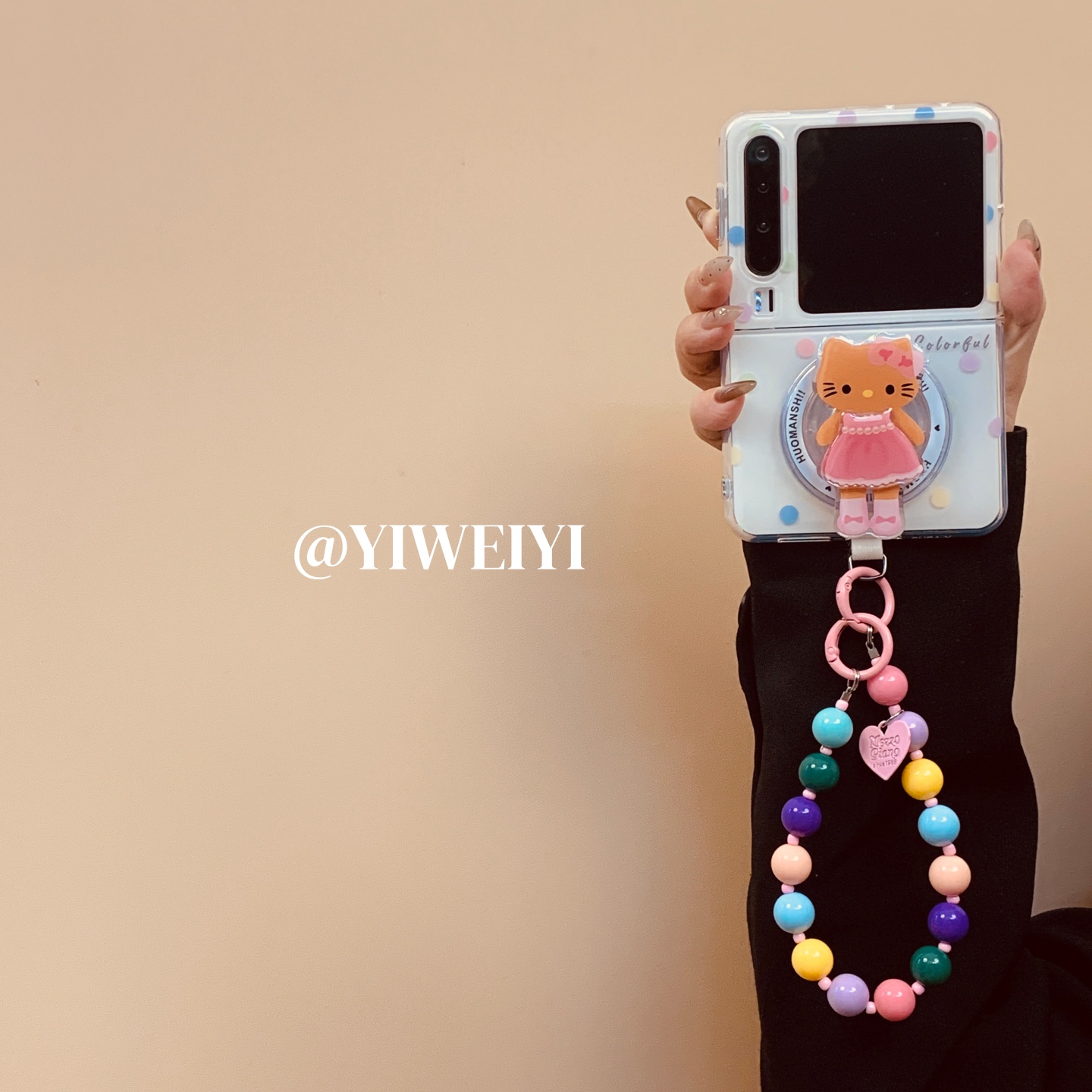 适用于华为手机壳折叠屏手提防摔