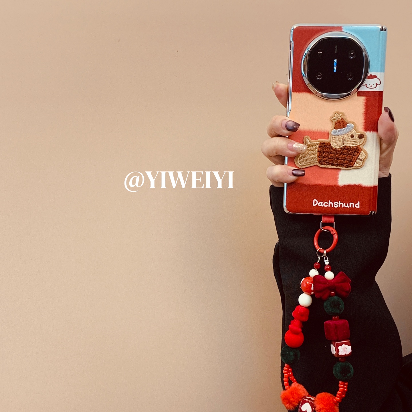 适用于华为手机壳折叠屏手提防摔