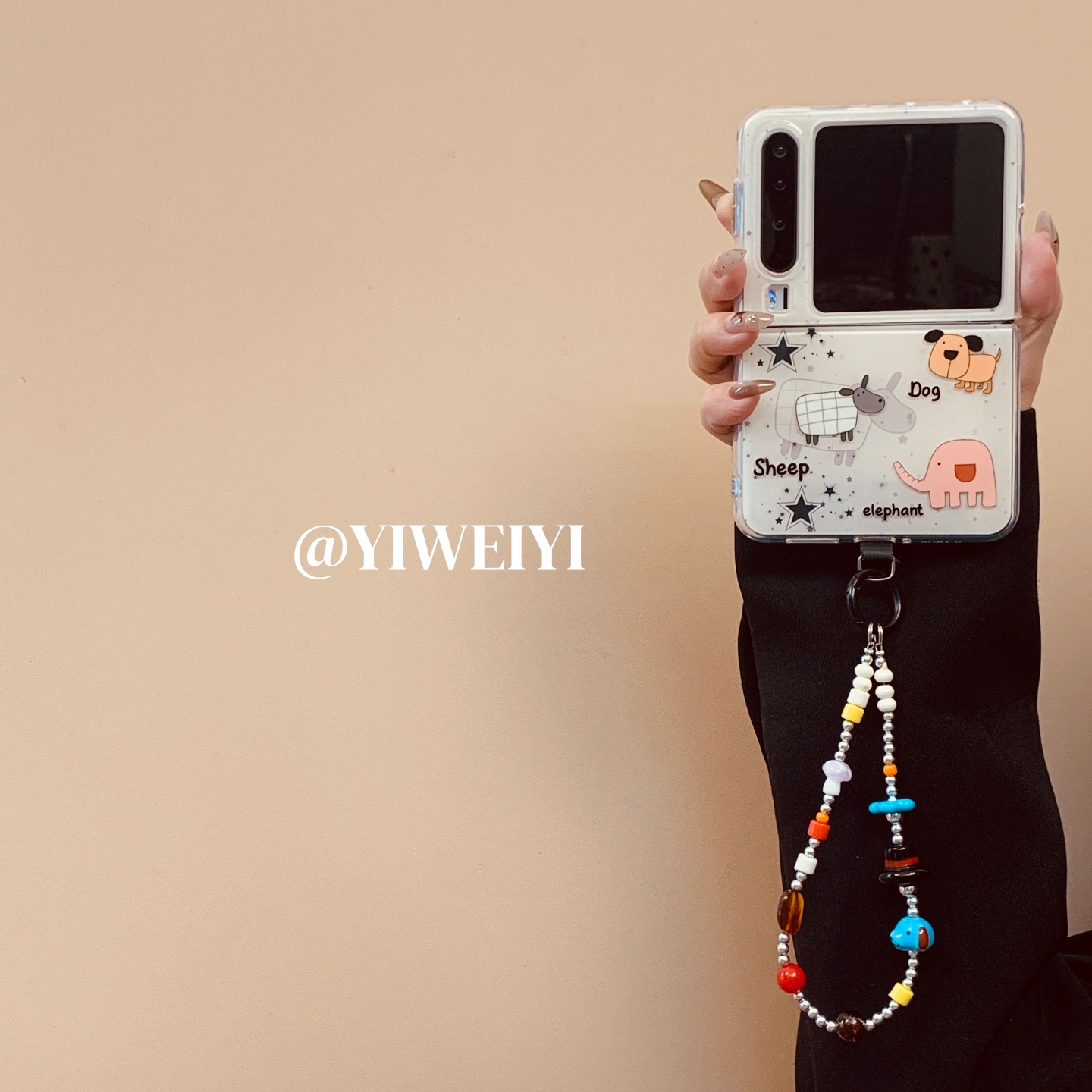 适用于华为手机壳折叠屏手提防摔