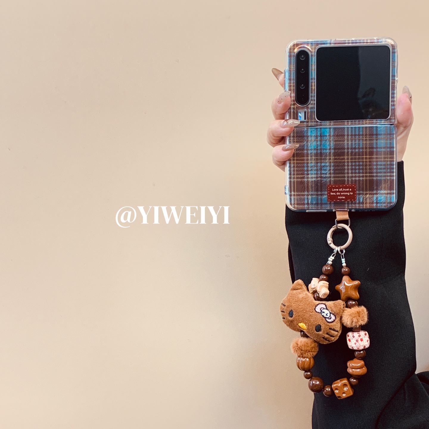 适用于华为手机壳折叠屏手提防摔