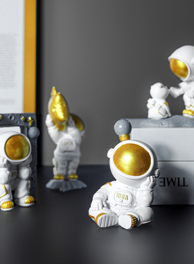 宇航员日记摆件家居饰品办公室桌面治愈小物件网红款创意生日礼物