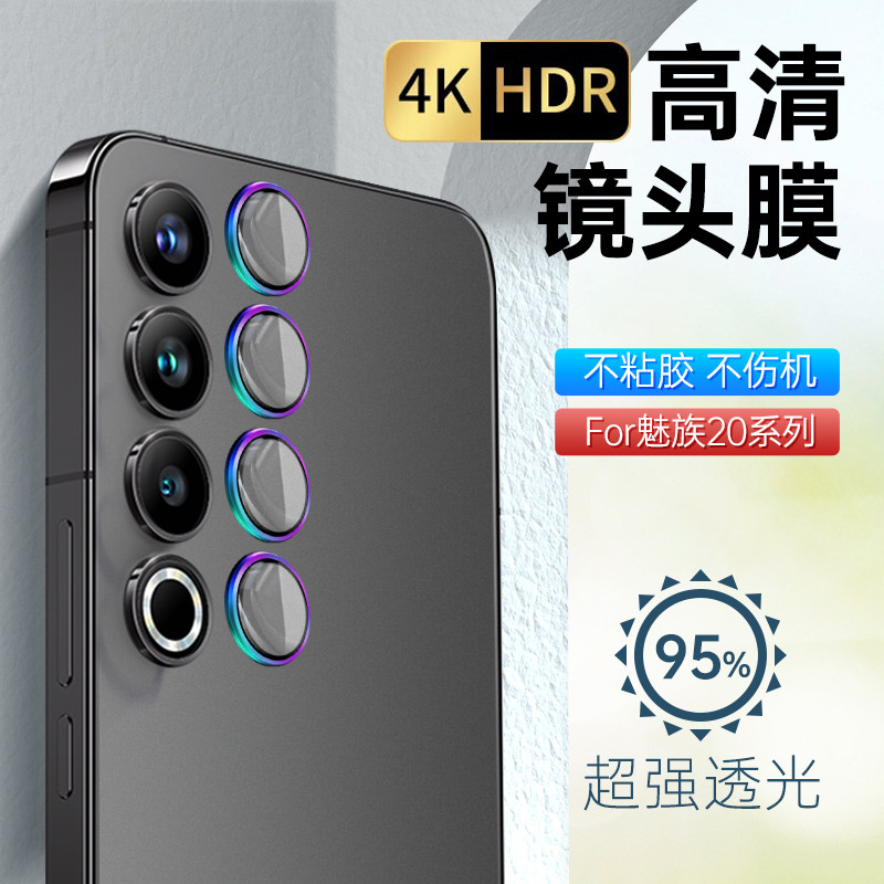 适用魅族20Pro镜头膜21 INFINITY 无界版钢化膜鹰眼