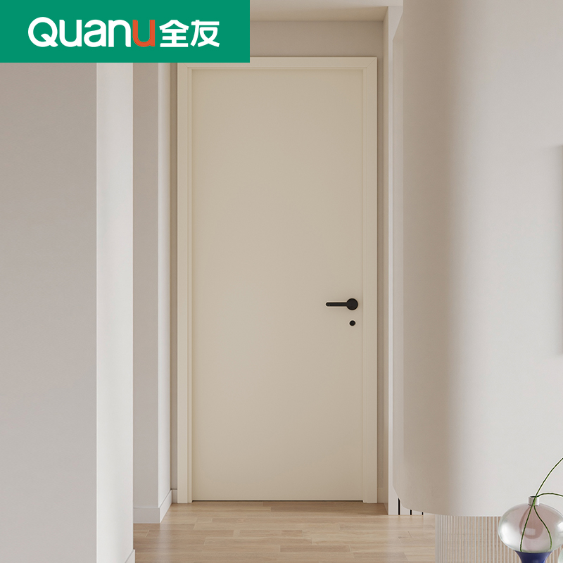 全友全屋定制木门家用卧室门简约室内隔音房间门厨房卫生间防潮门
