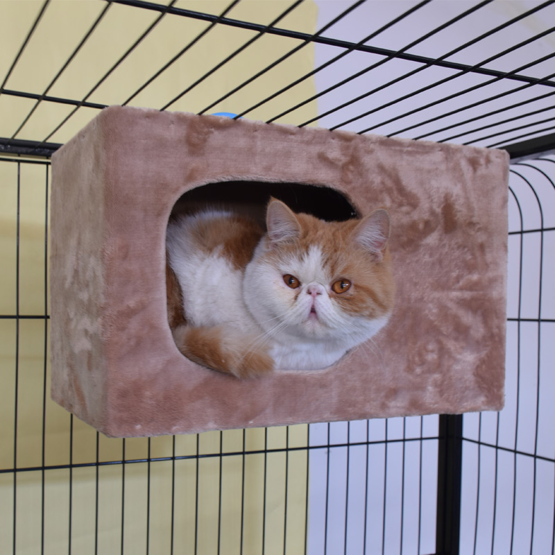 欣乐森木质猫窝冬季保