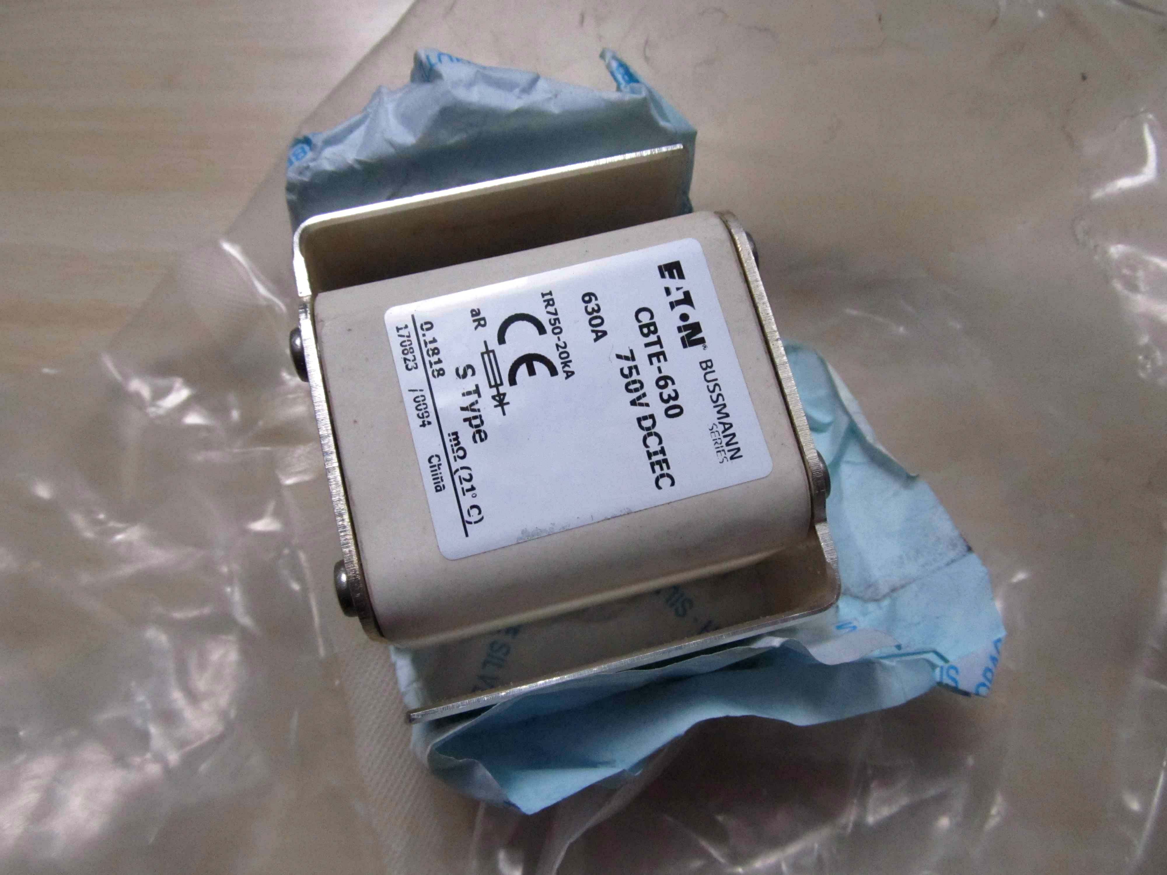 正品伊顿eaton/ bussmann熔断器 快熔 cbte-630/750v