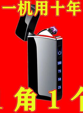 十二生肖智能双电弧防风充电打火机高颜值黑科技点烟器送男友父亲