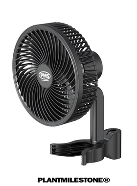 PMS 智能园艺调速转头风扇生态棚植物帐篷内循环风机换气扇
