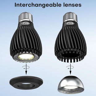 全光谱植物补光灯仿太阳光照上色防徒块根多肉热植LED灯广角镜