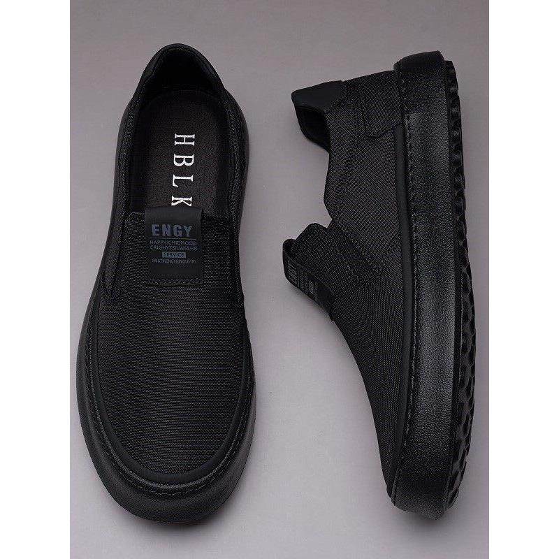 高档男鞋休闲布鞋一脚蹬秋季2025新款透气网鞋旅游鞋轻便软底防臭