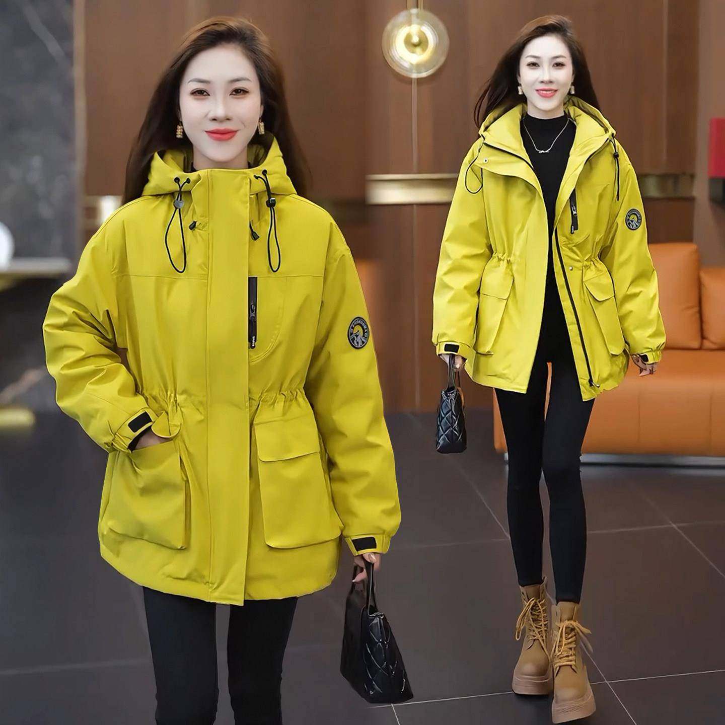 香港代购户外工装风连帽羽绒棉服女冬季新款中长款冲锋衣保暖外套,女装/女士精品,短外套,淘宝优惠券,粉丝福利购,淘宝优惠卷