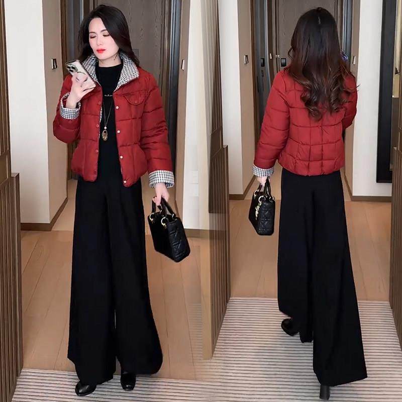 香港代购时尚立领羽绒棉服女冬季新款洋气短款加厚保暖棉袄外套潮,女装/女士精品,短外套,淘宝优惠券,粉丝福利购,淘宝优惠卷