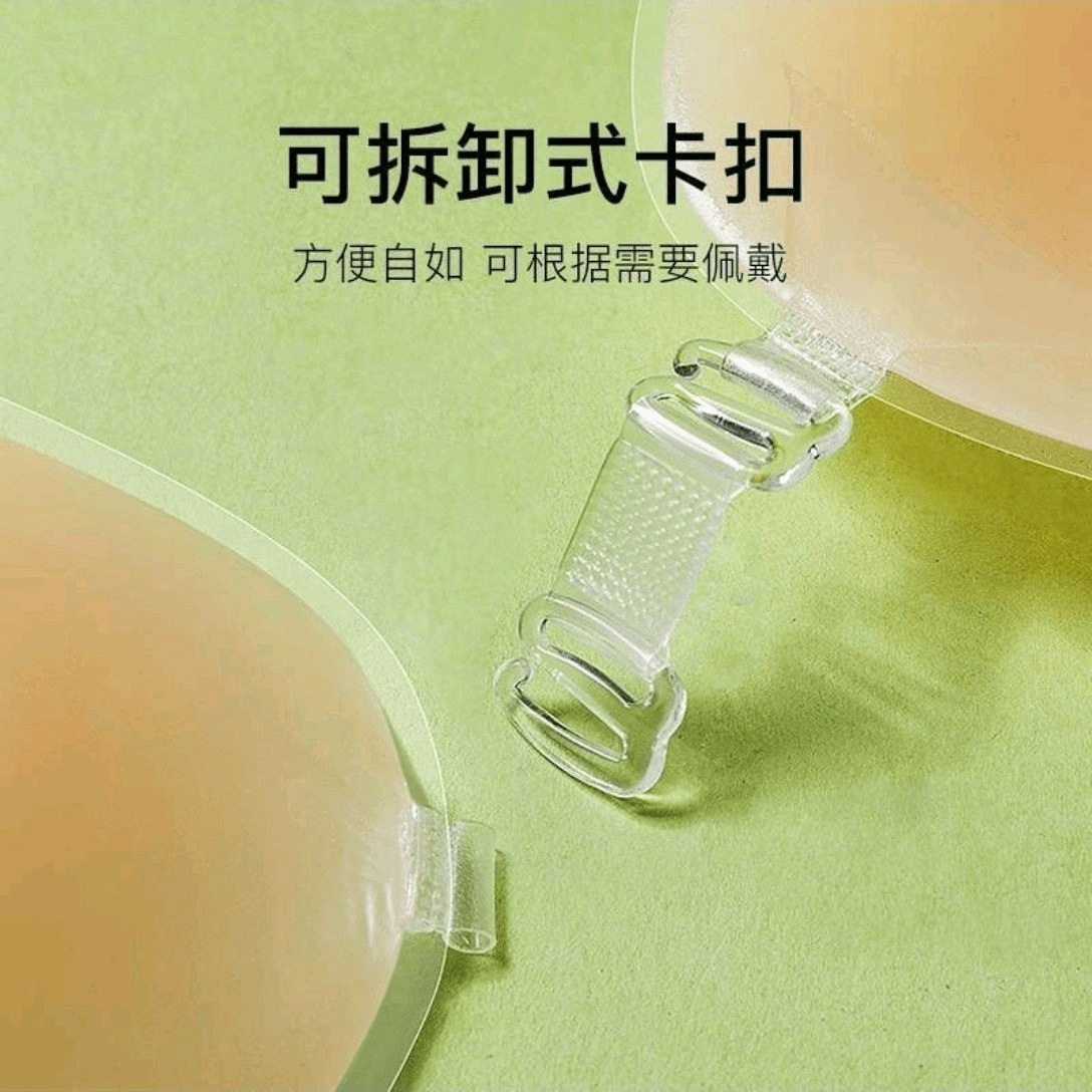 硅胶胸垫胸贴硅胶文胸聚拢乳贴穿婚纱泳衣比基尼隐形文胸胸罩衣