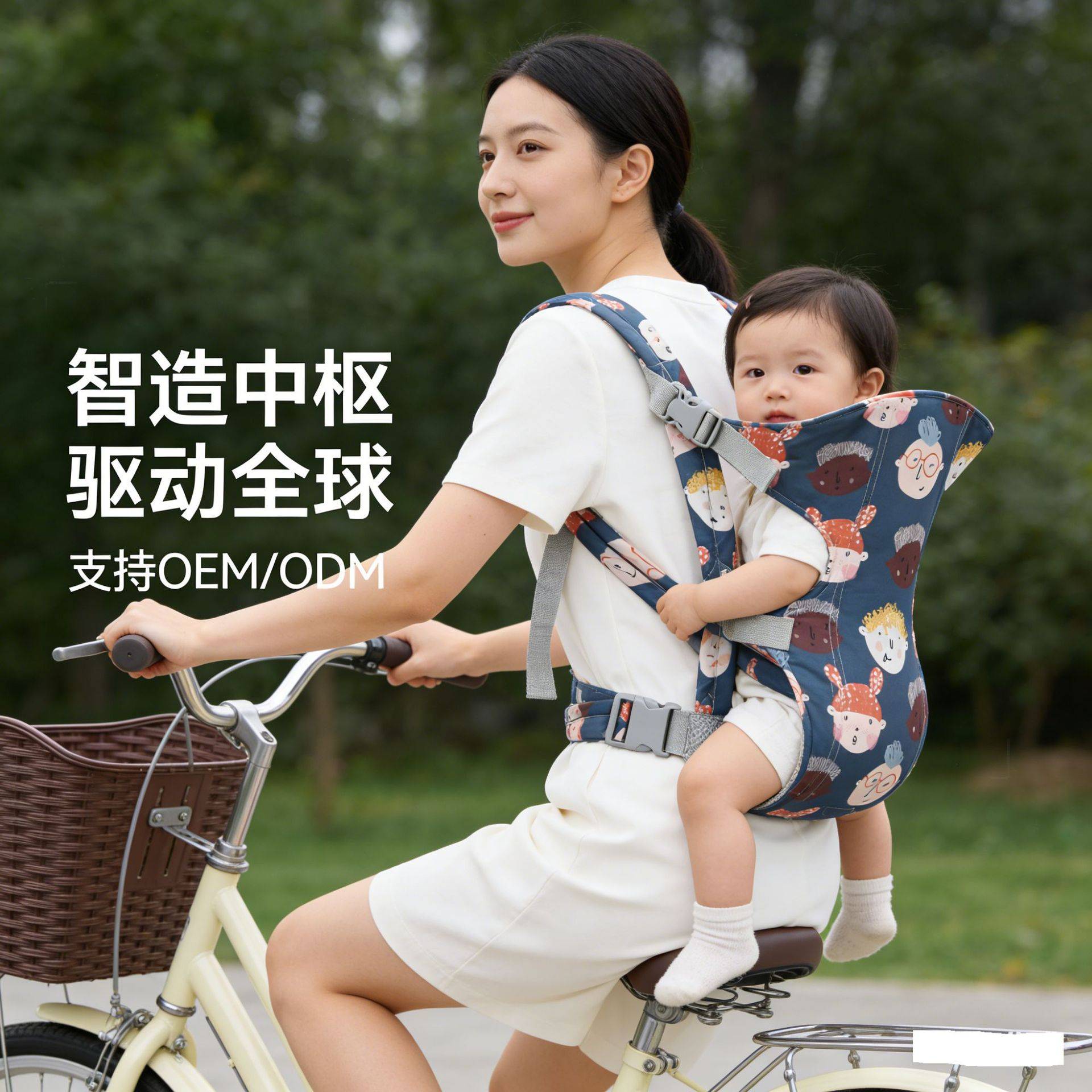 2026新款0至3岁婴儿背带透气均码可调节单肩双肩两用腰凳背带