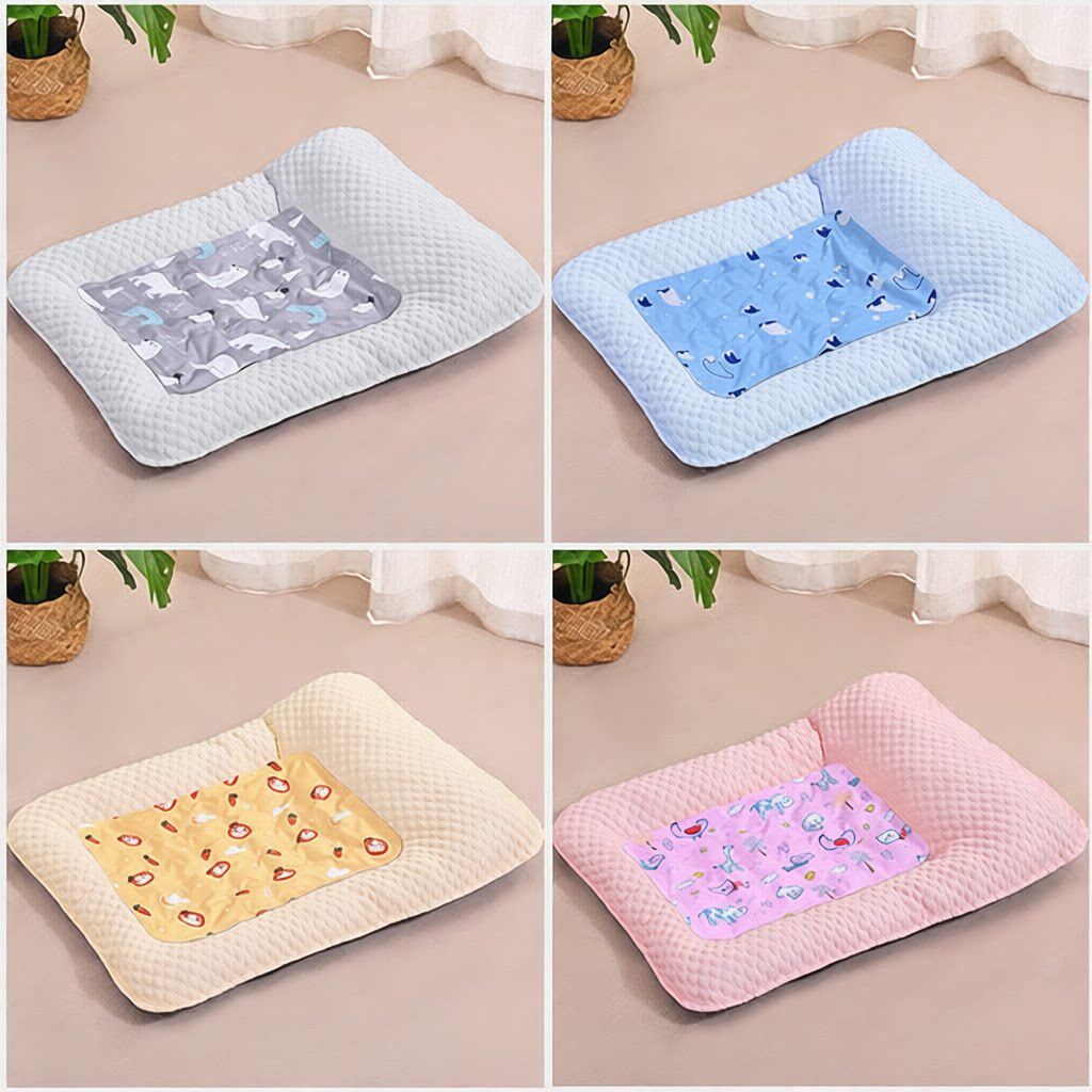 狗垫夏季睡垫冰丝狗窝降温宠物冰垫夏天猫咪凉席猫冰窝凉垫可拆洗