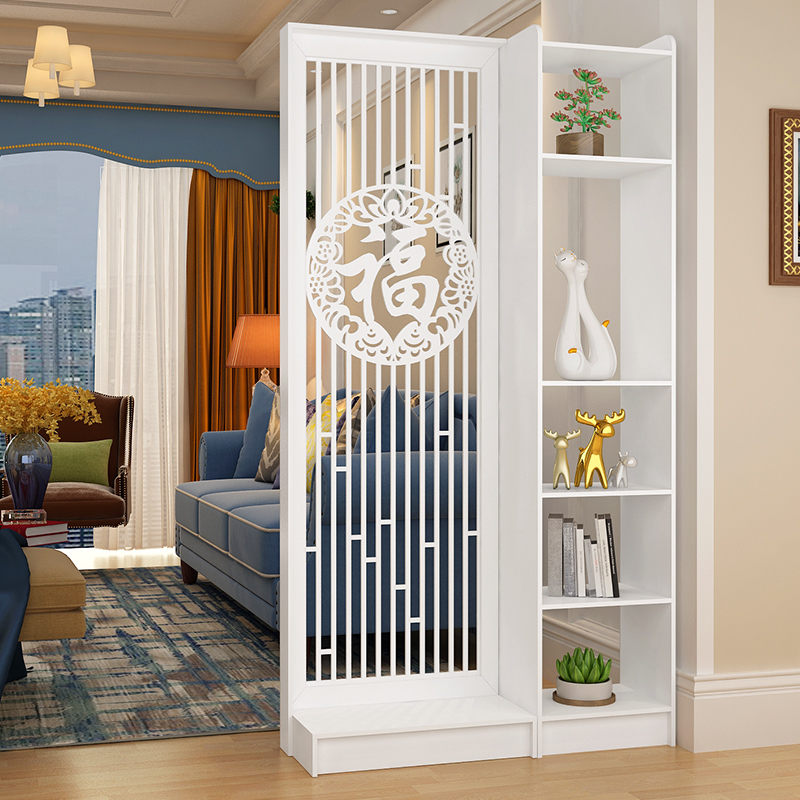 新中式屏风隔断客厅书房办公室