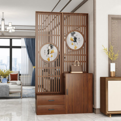 玄关柜隔断屏风柜客厅简约现代门厅柜玄幻鞋柜置物进门入户间厅柜