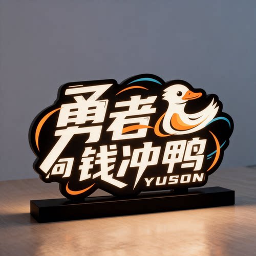 可定制亚克力LED发光灯箱