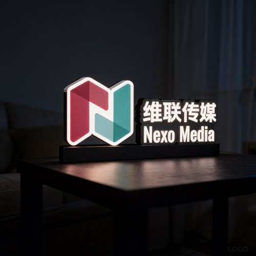 可定制亚克力LED发光桌面灯箱