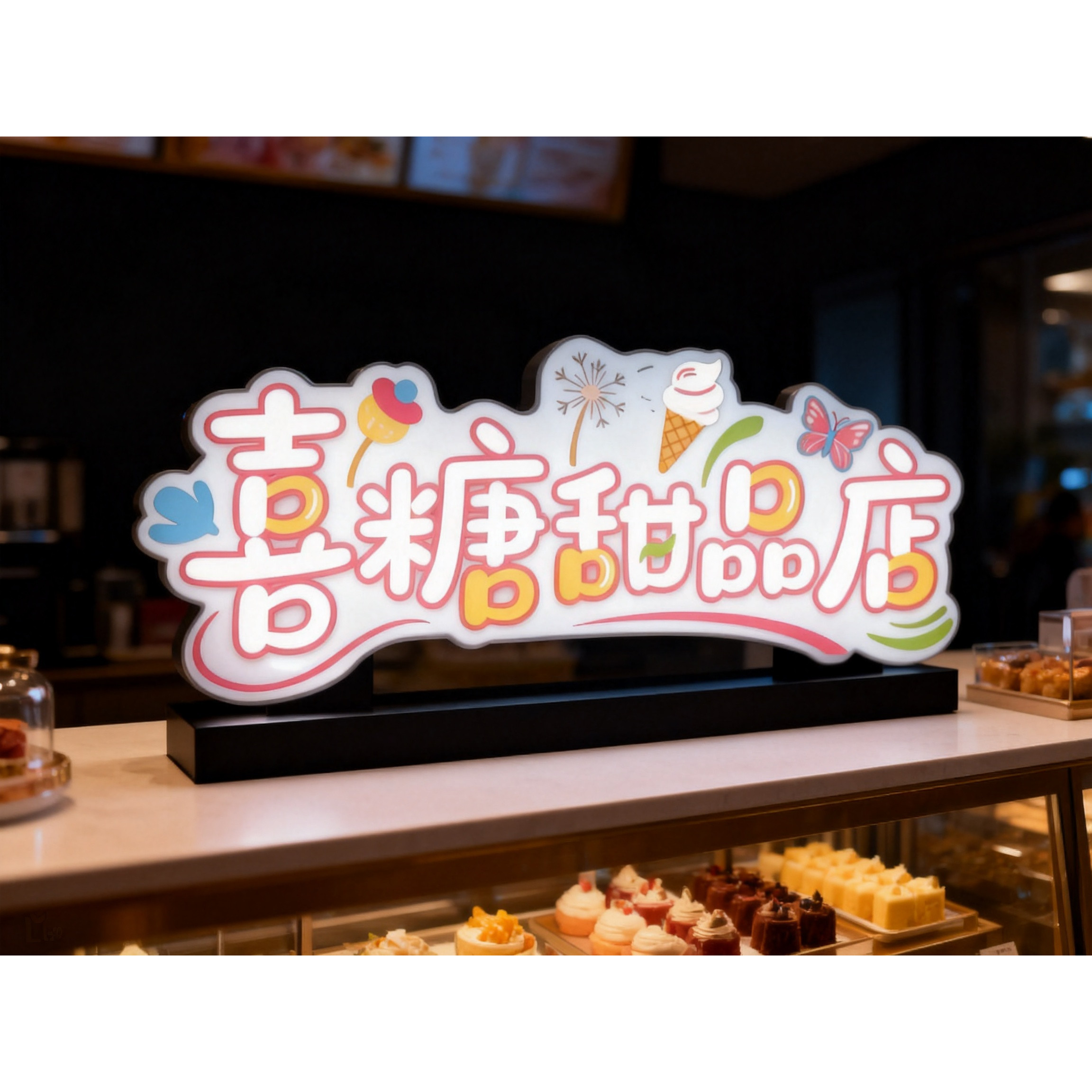 亚克力LED发光定制灯箱