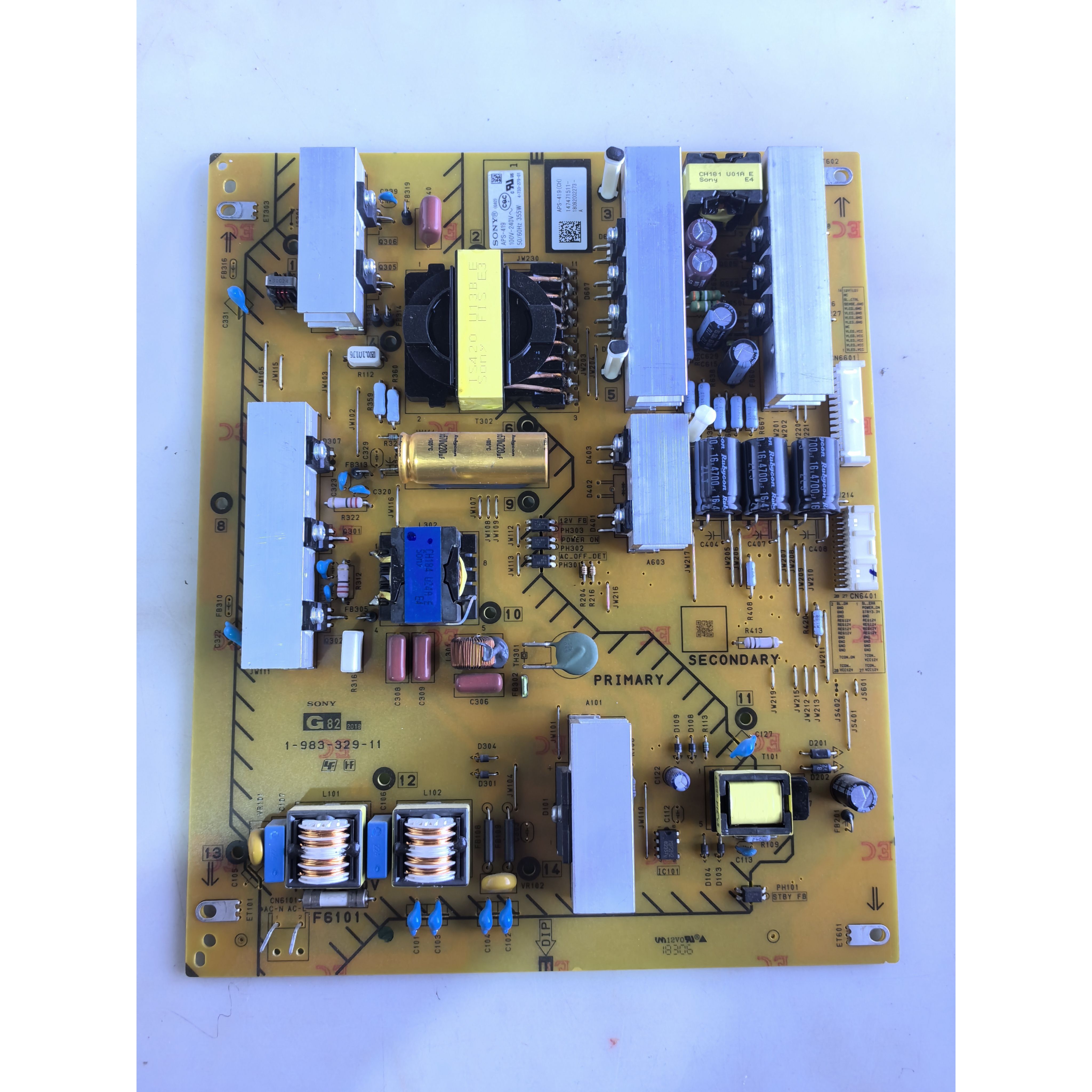 原装索尼KD-55X9000F液晶电视机电源板1-983-329-11 APS-419