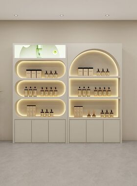 美容院产品柜护肤品直播间展柜多功能陈列柜化妆品展示柜专业