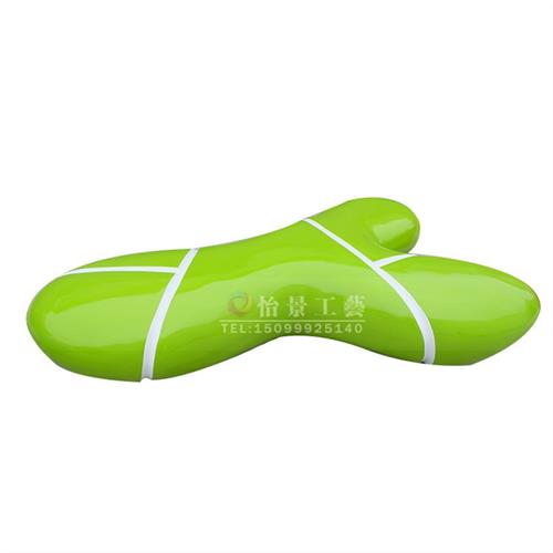 创意玻璃钢休闲椅小树造型商场座椅公共休息坐凳景观户外美陈椅子