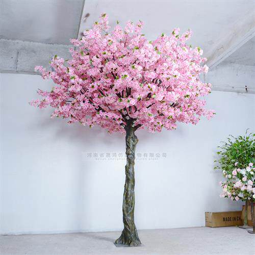 仿真樱花树包柱人造假花逼真大型假树仿真梅花树许愿树桃花树